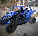 Yamaha YXZ1000r custom Blue Krash Offroad Roll Cage