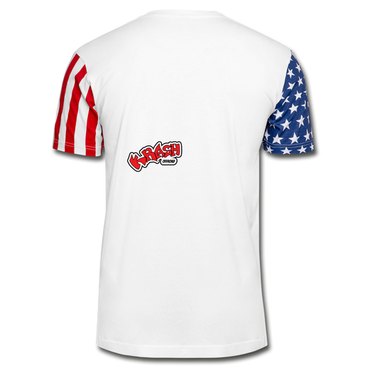 Stars & Stripes Stunt Man t-shirt - white