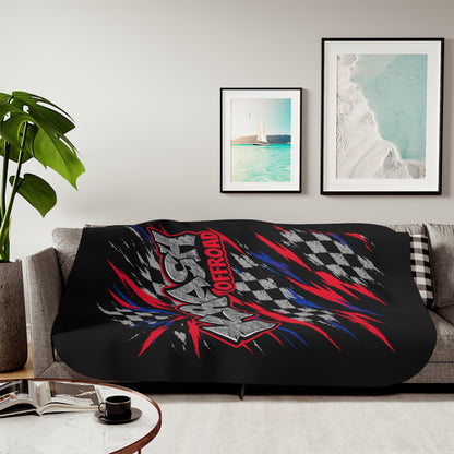 Old Glory Sherpa Blanket