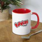 Coffee Mug Red White Krash Offroad Drink Cup
