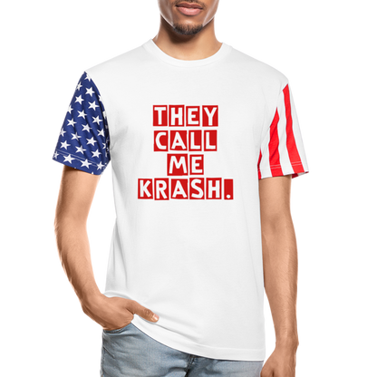 Stars & Stripes Stunt Man t-shirt - white