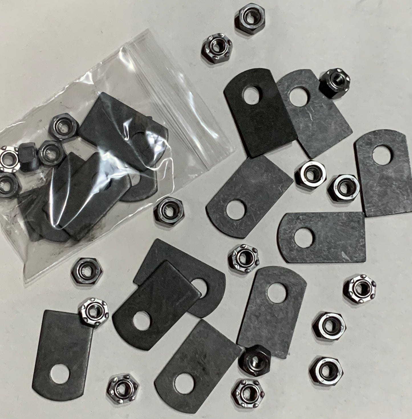 M6 weld nuts w/ tab (set of 5)